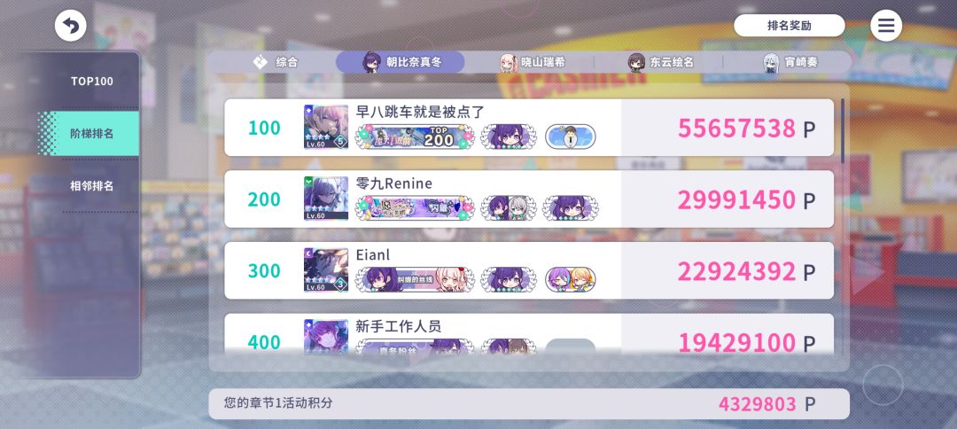 诶,结果在周末的mfy榜反倒最好冲么 1