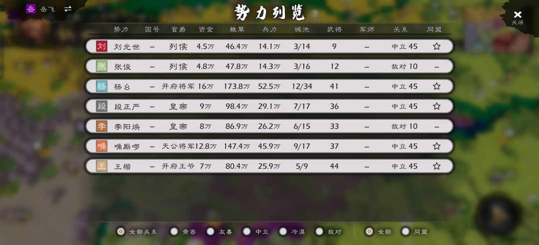 【两宋-岳飞北伐】自选势力版。最新已适配 3