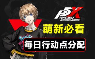 高帅富养成秘诀，每日行动点分配建议【P5X】