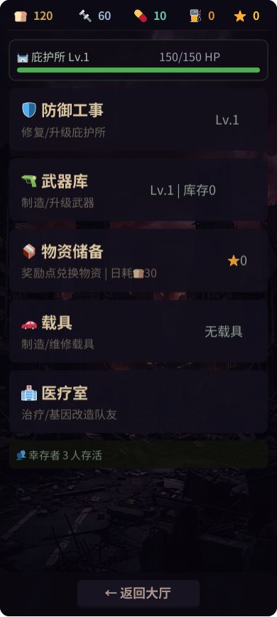 【游戏自荐】永夜庇护所 3