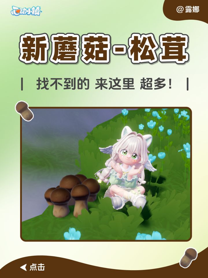 新蘑菇—松茸 数量多 采集地点推荐截图