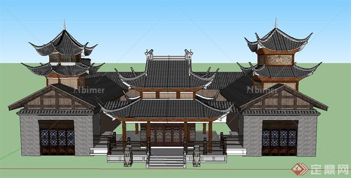 喜欢古风建筑的来啊截图