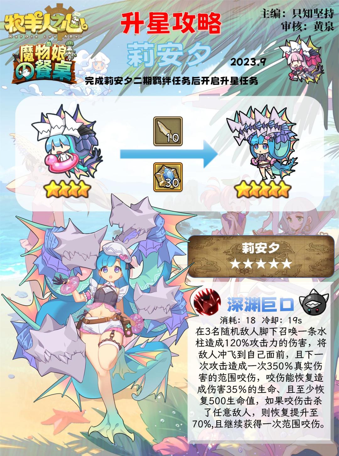 莉安夕升星攻略截图