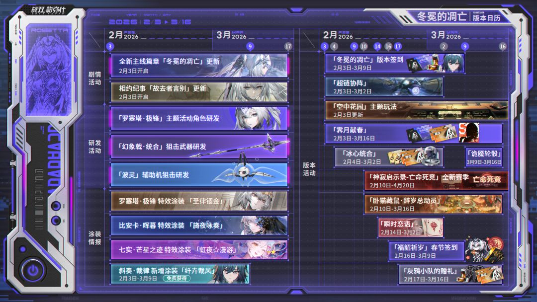 ♢冬冕的凋亡 | 版本内容资讯♢ 2