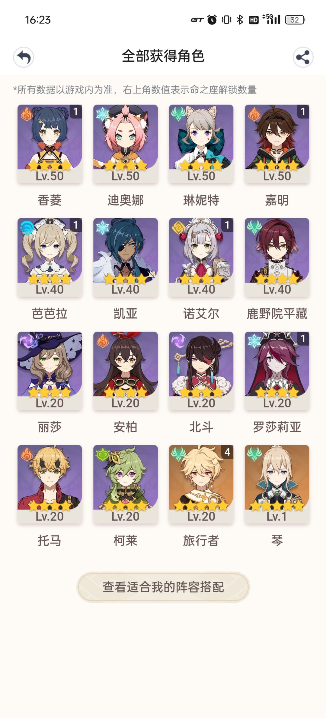 佬们 怎么配队呀 2