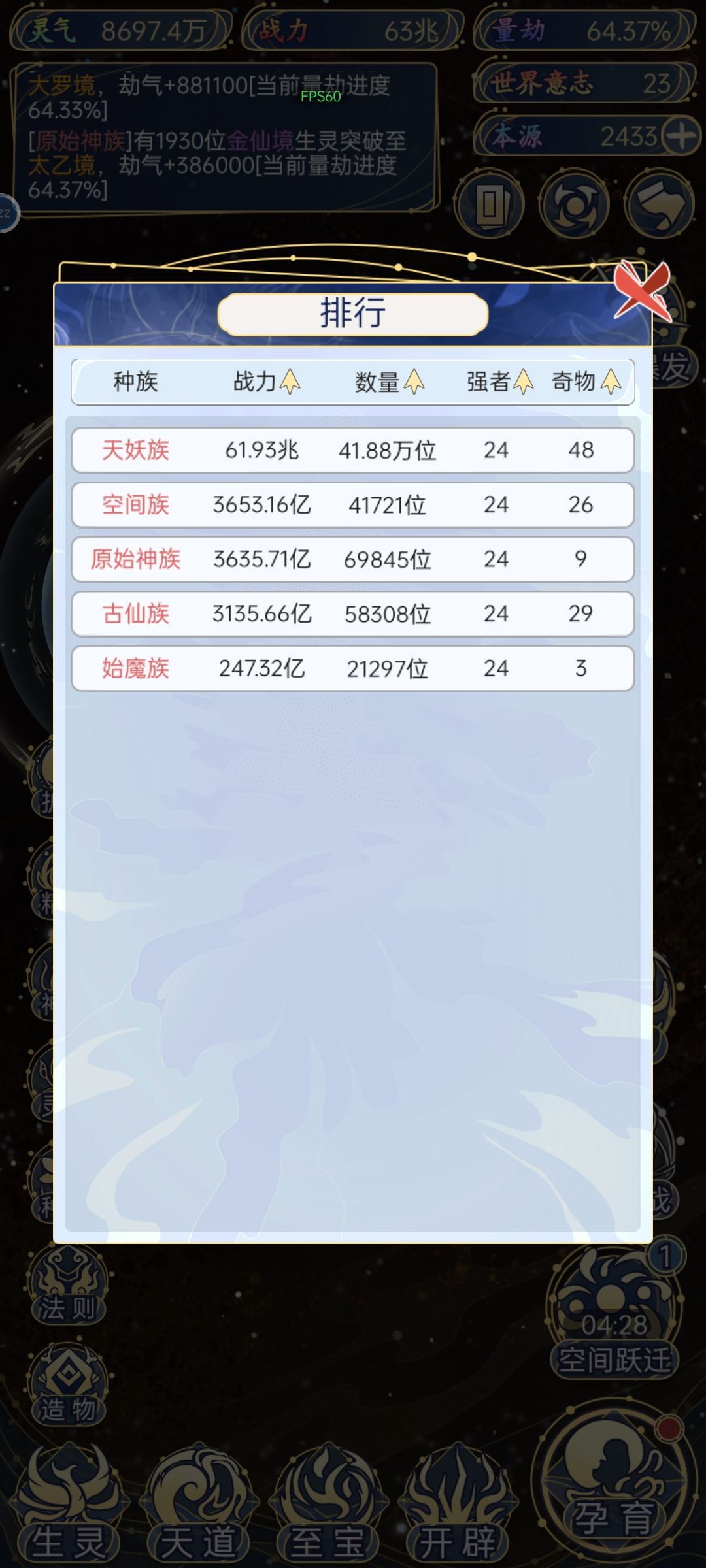 天妖第一了 1