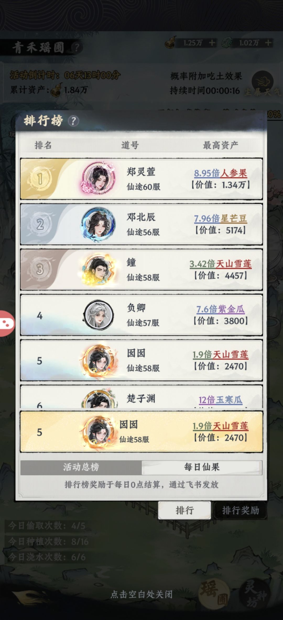 关于种田的问题 2