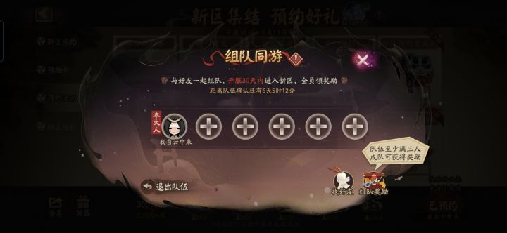 组队同游截图