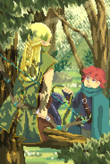 请问……这发带是你丢的吗？