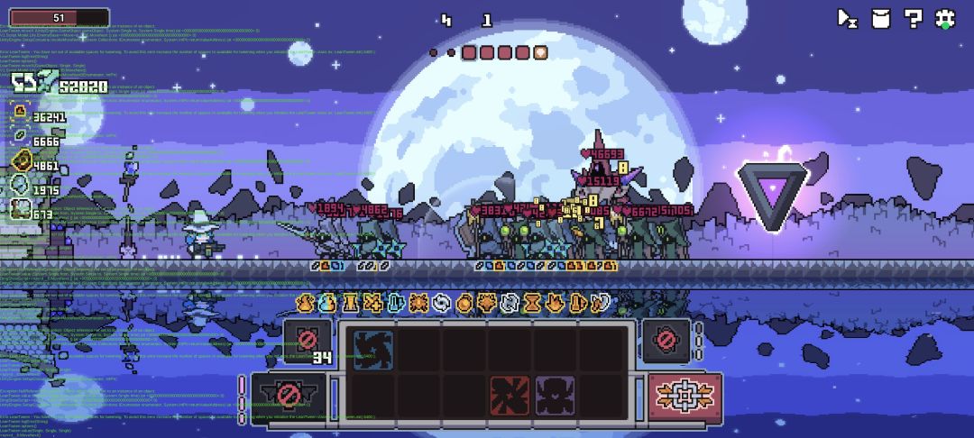 出Bug了 1