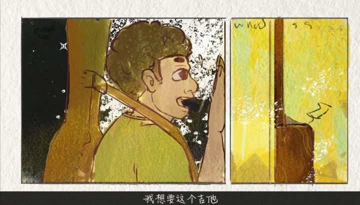 《浮声》开发日志3:我们正在火烧屁屁的画(涌现美术中截图