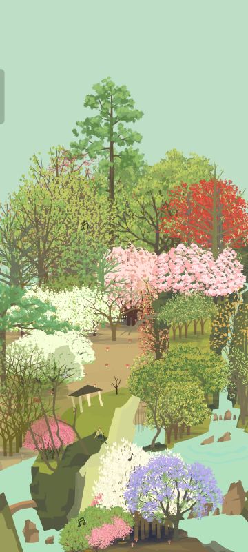 零点一过，山头变绿