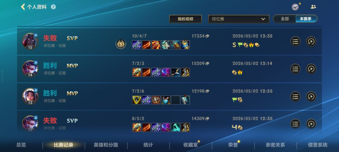 假期排位数据 3