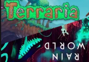 Rainaria泰拉瑞亚雨世界生存－EP-1–什么叫开幕雷击