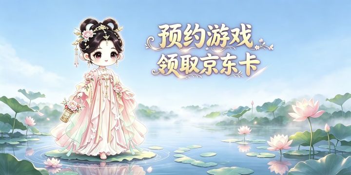 🎁【预约领取京东卡】荷叶罗裙一色裁,芙蓉向脸两边开截图