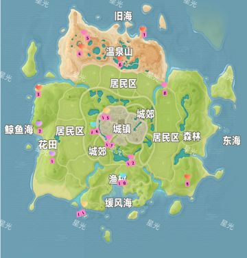 最新粉红泡泡位置刷新（3.1-3.7）