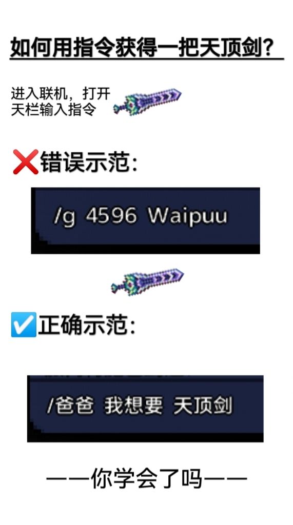 国服特有的指令截图