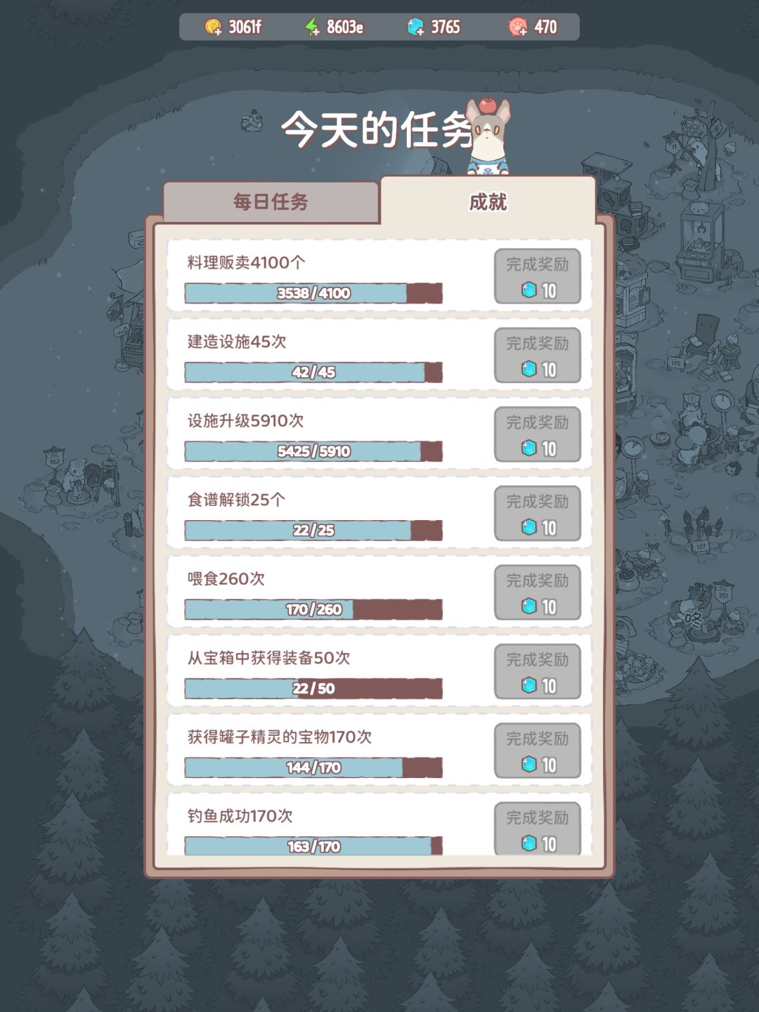半价销售算在料理贩卖成就里面吗? 2