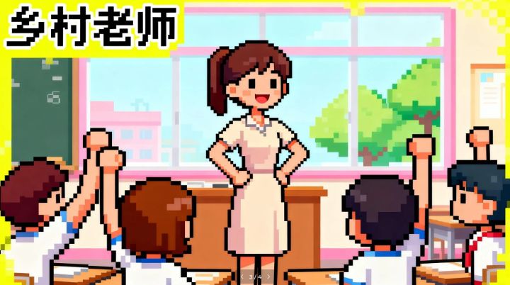 来当乡村老师啦❤咱上课就是玩儿~！截图