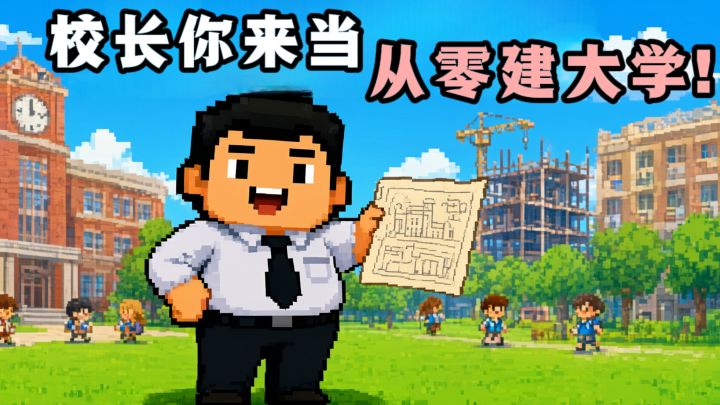 🔥今天你来当校长,从零开始建造大学❗️截图