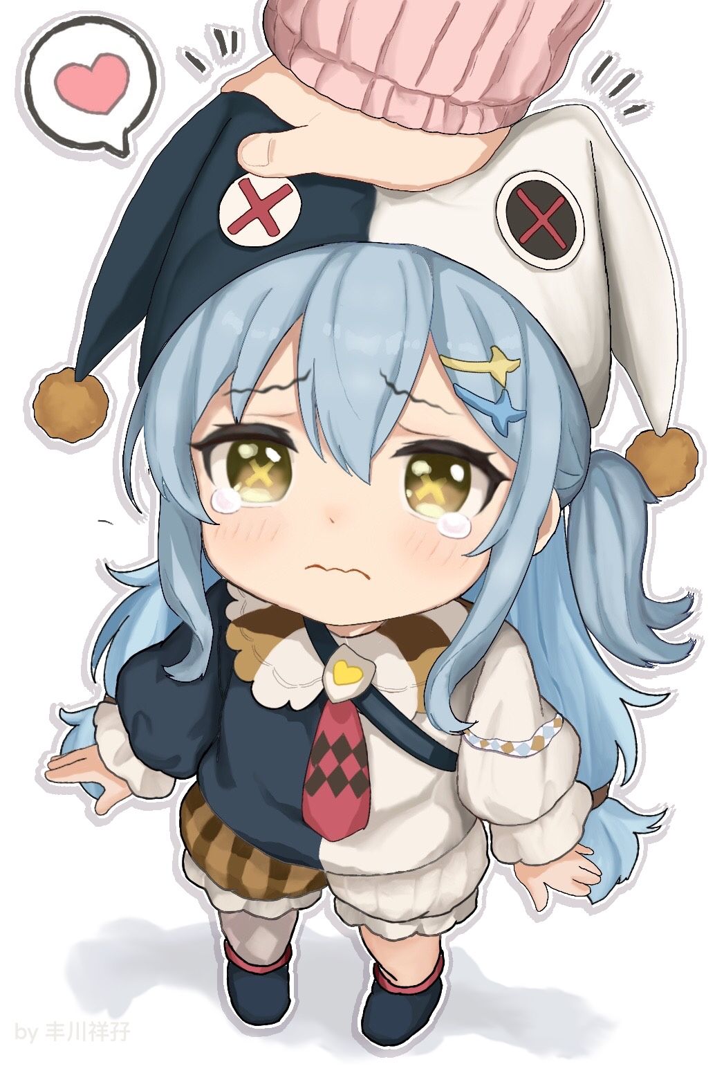 摸摸 蓝色小公主 1