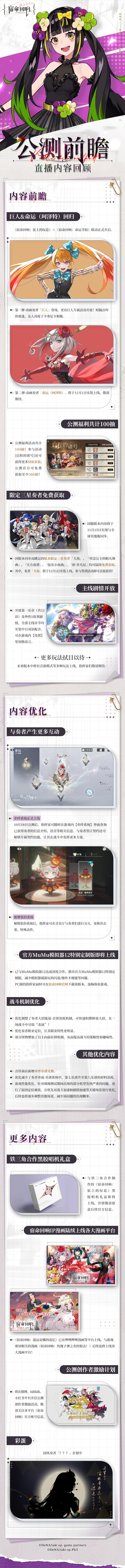 【我的百分之一】＋【宿命回响：弦上的叹息】截图