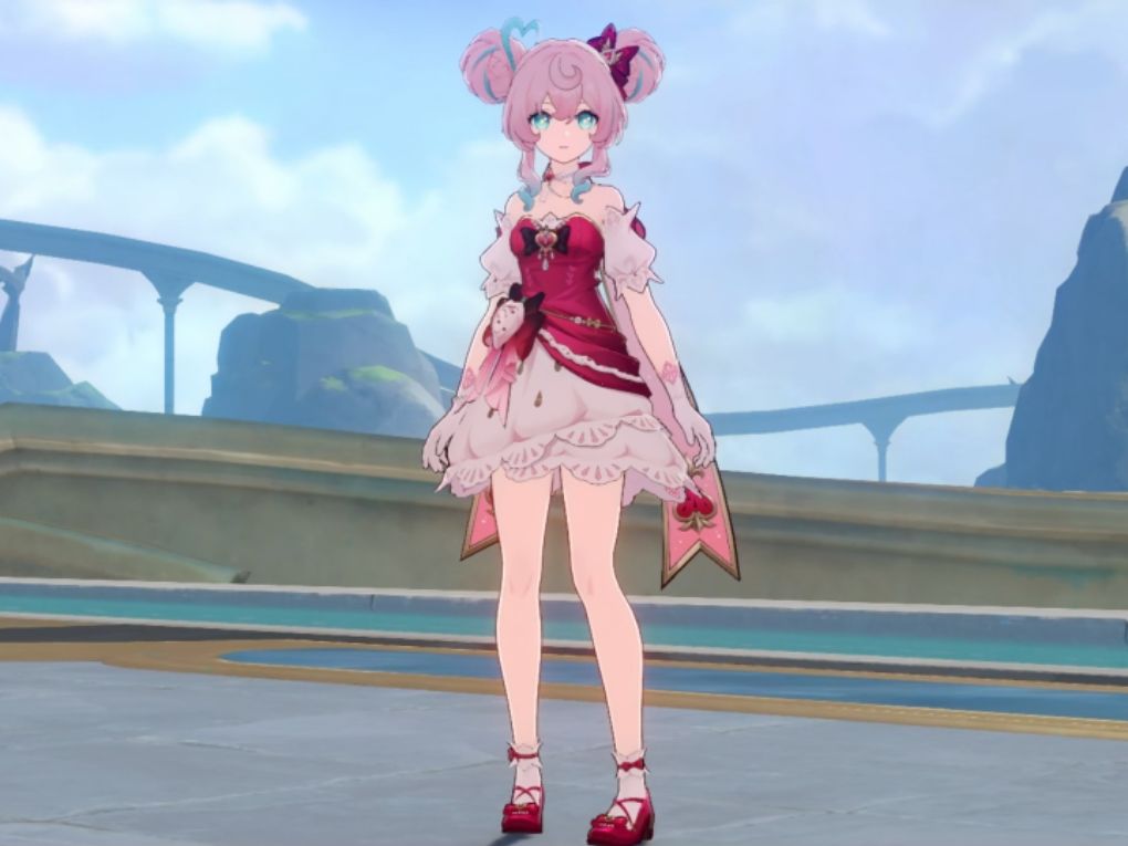 风堇的新衣服看着好奇怪 2