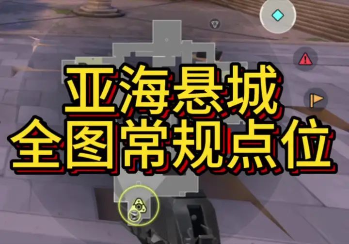 亚海悬城常规点位名称截图