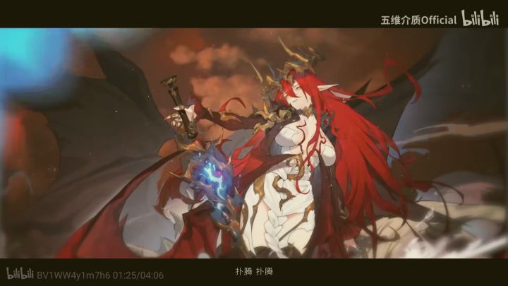 之前官方公布的美术pv截图（人物篇）截图
