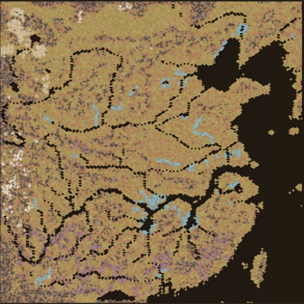 战国后期地图终版(新增三韩地区) 2