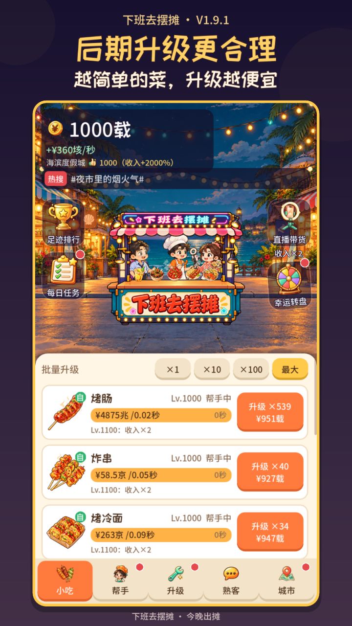 【V1.9.1 更新】连锁开遍全国,后期也有新目标!截图