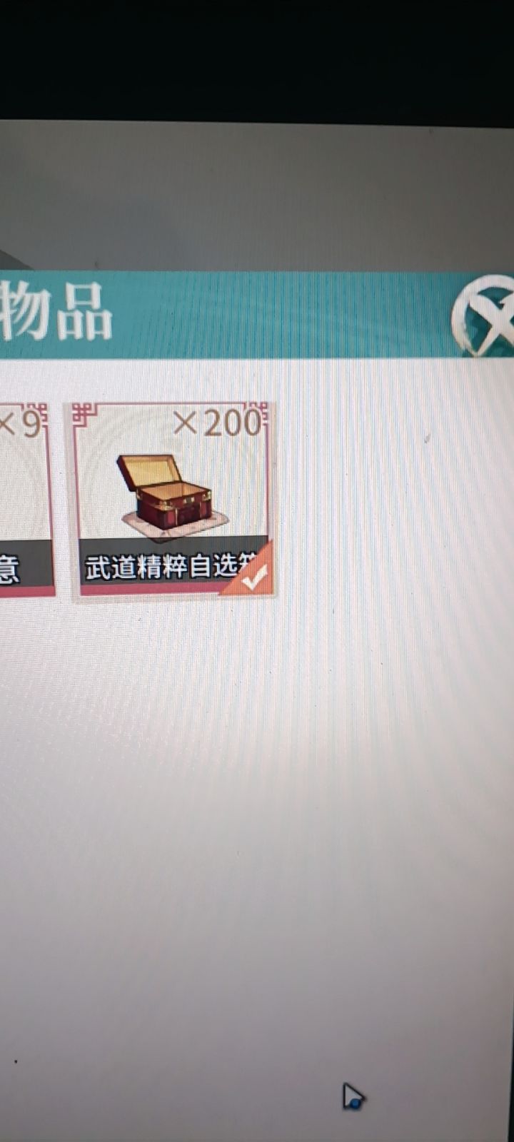 武道精粹没有防呆,不要多用截图