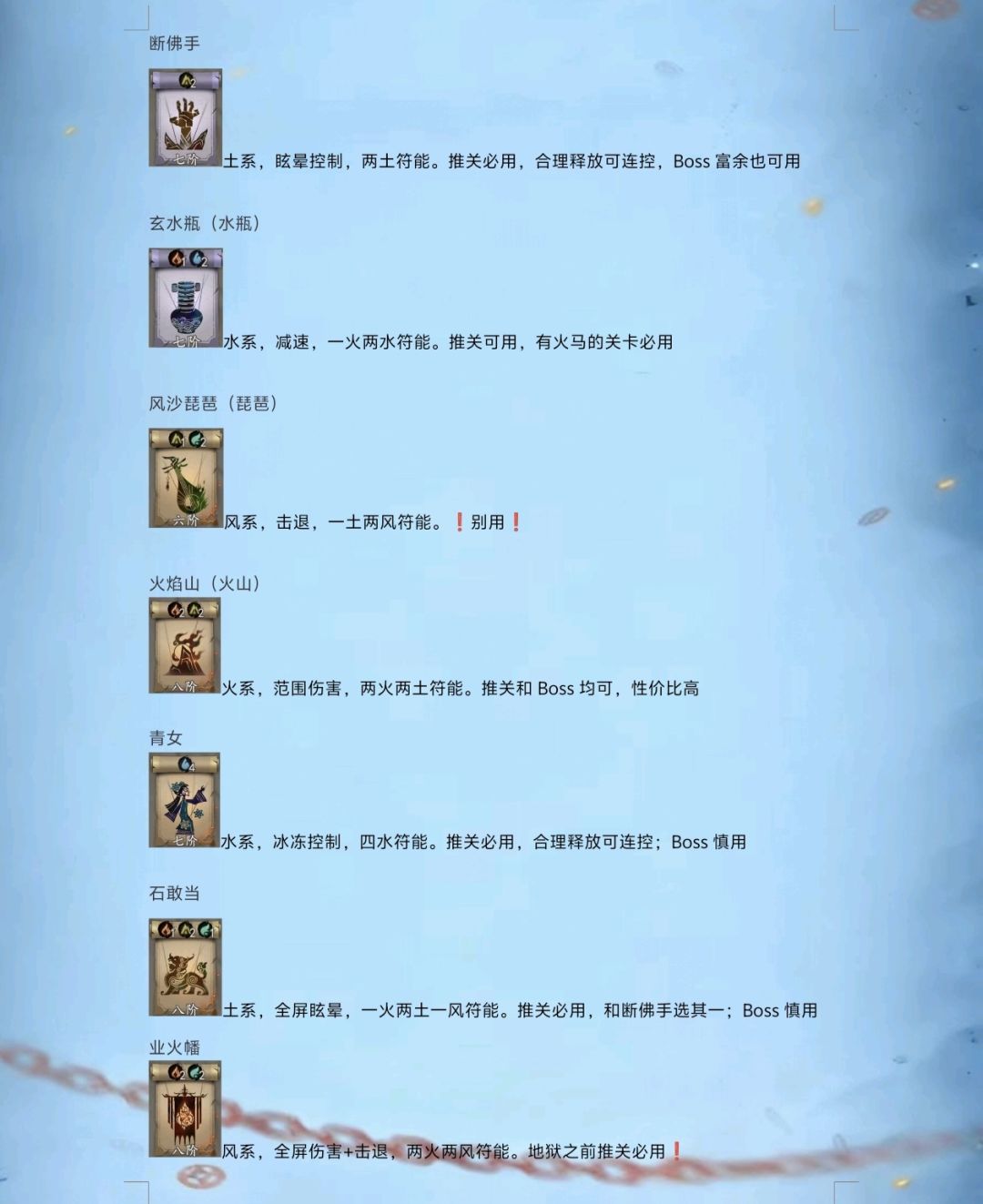 遗弃之地符咒天书搭配攻略 3