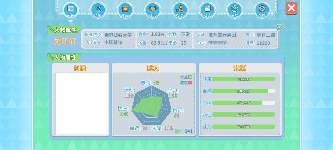 为什么我的角色肖像是白的? 1