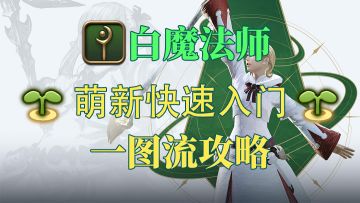 【水晶世界】白魔法师萌新快速入门一图流攻略