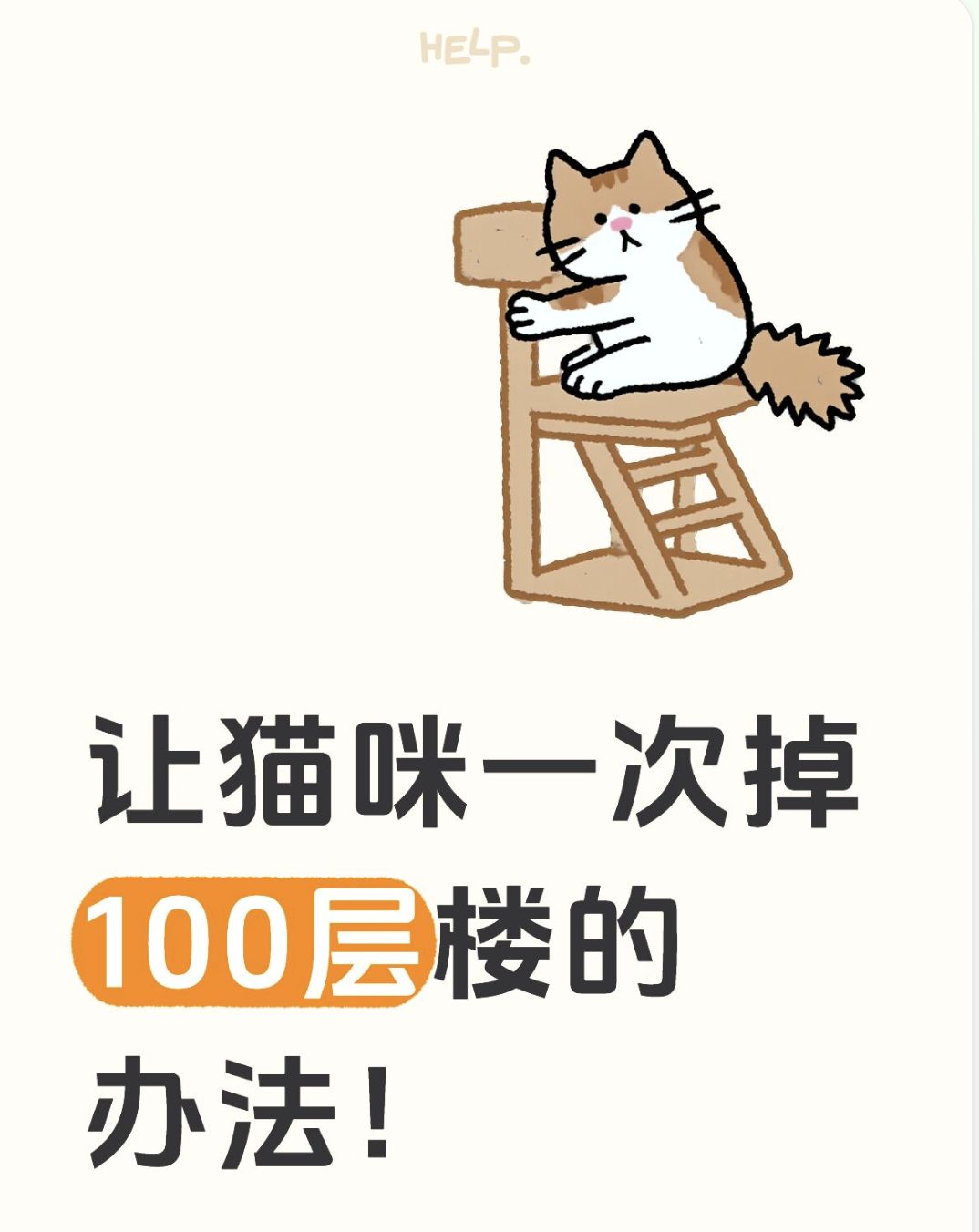 分享一次性让猫咪掉100层的技巧,速来! 1