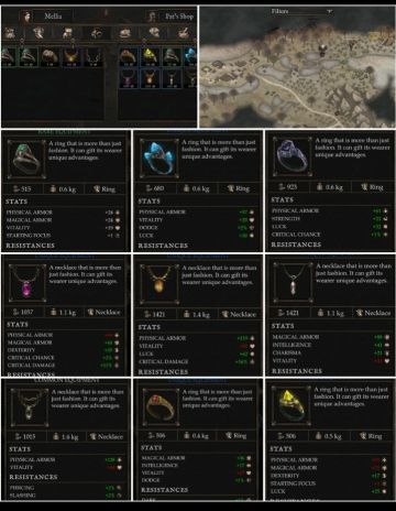 游戏攻略17 部分商店商品介绍（英文版）