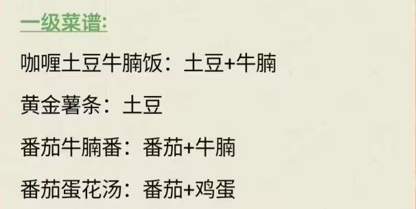 菜谱大全(攻略)太难了真的 3