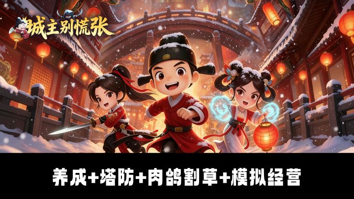 养成+塔防+肉鸽割草+模拟经营!通通都有!截图