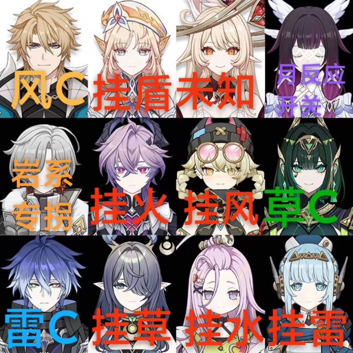 突然发现每个地区都会出7元素后台角色截图