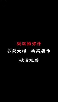 战双多段大招动画 包帅的