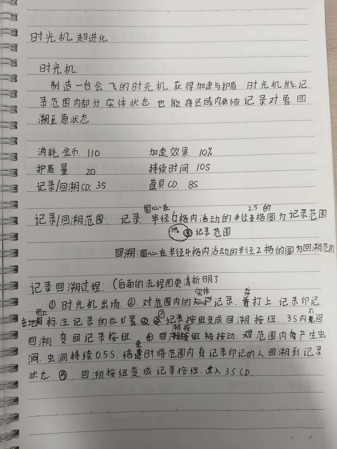 初中的时光机超进化草案 1
