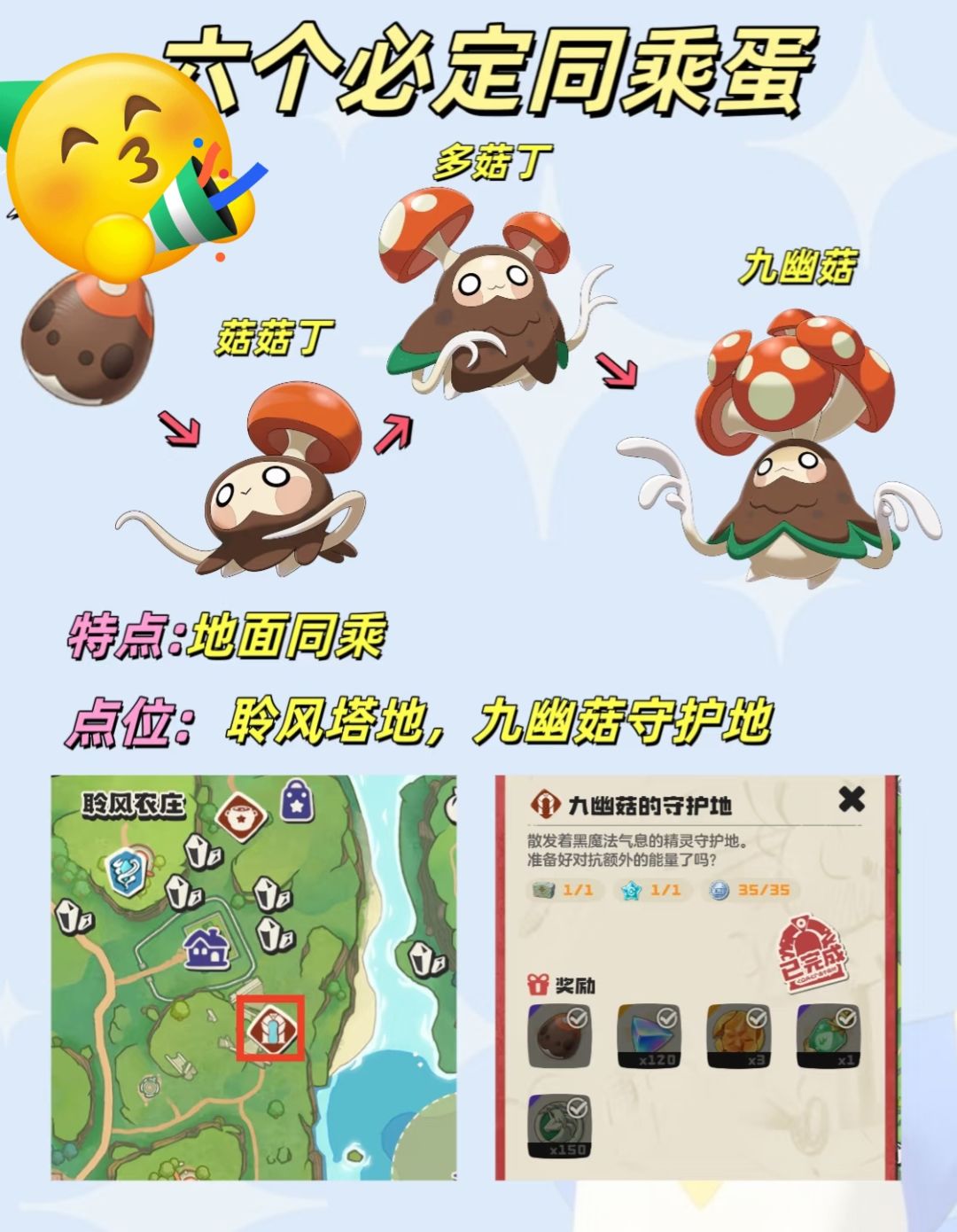 6个必定同乘的精灵蛋获取点位 2