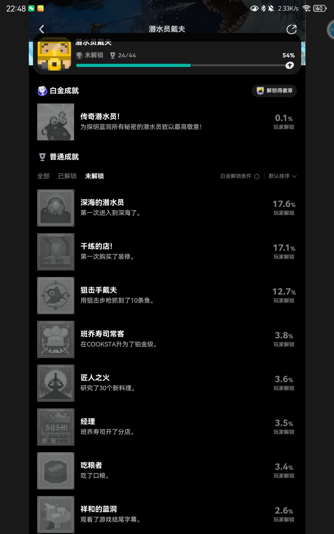 为啥还有些成就已经完成了,但是没点亮呢 2