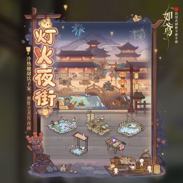 🏮吃茶，吃饭，吃宵夜，就来灯火夜街