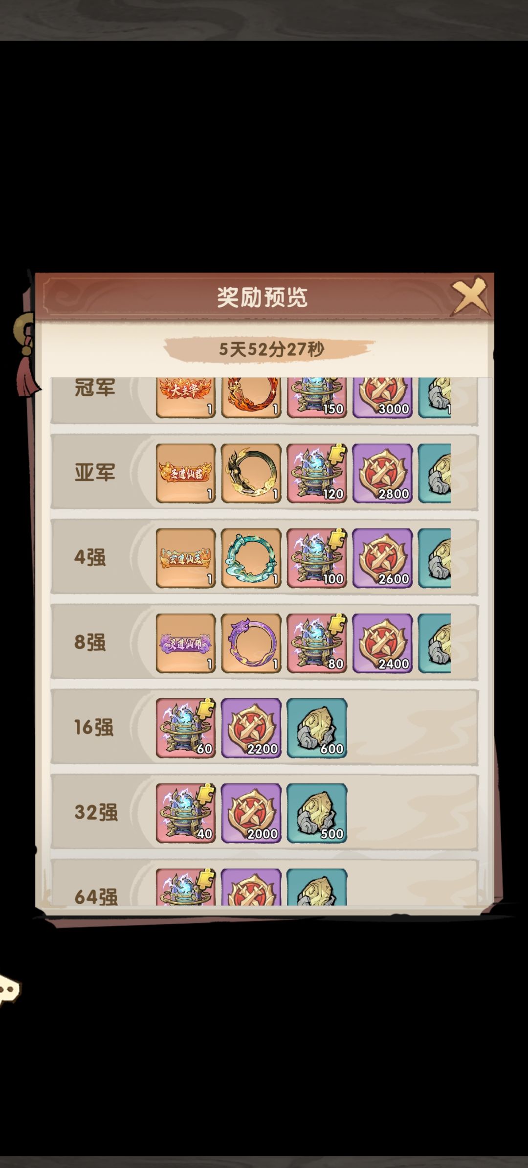 跨服pk奖励 2