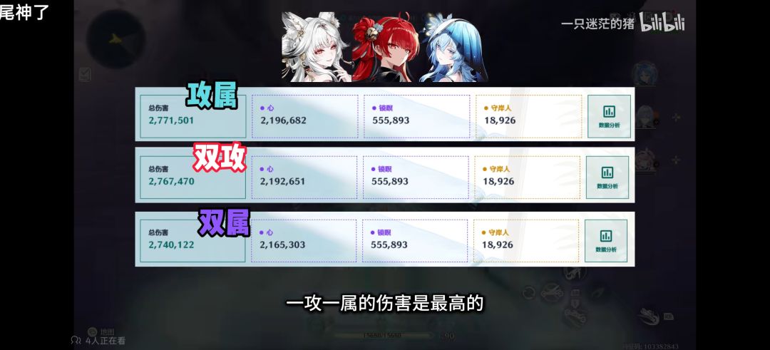 不同up的攻略结论完全不同 1