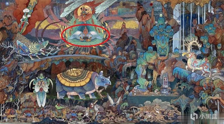 老外误解《黑神话悟空》壁画中“竖中指” 3