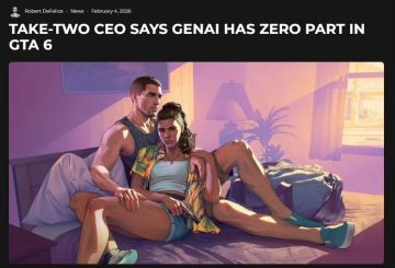 【快讯】总裁强调GTA6未使用生成式AI