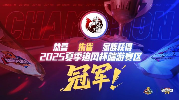 2025夏季赛追风杯端游冠军!!!朱雀截图